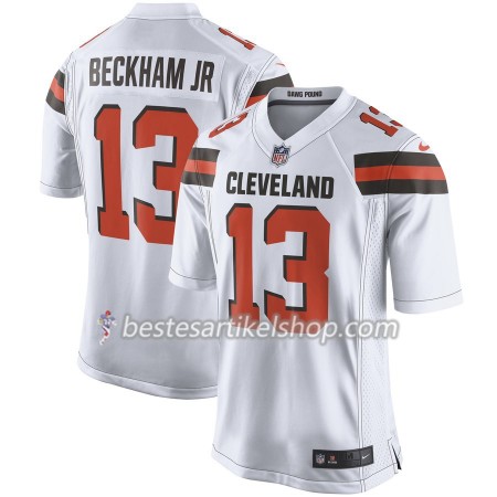 Herren Cleveland Browns Trikot Odell Beckham Jr 13 Nike Weiß
